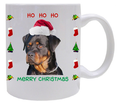 Rottweiler Christmas Mug