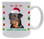 Rottweiler Christmas Mug