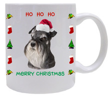 Schnauzer Christmas Mug
