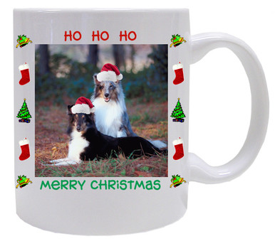 Shetland Sheepdog Christmas Mug