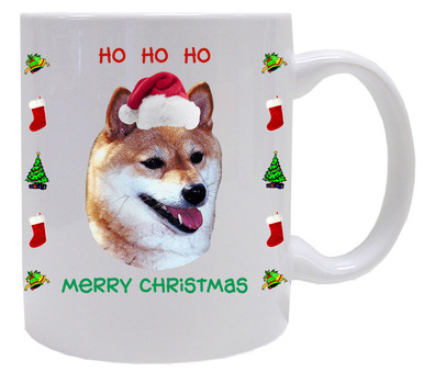 Shiba Inu Christmas Mug