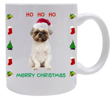 Shih Tzu Christmas Mug