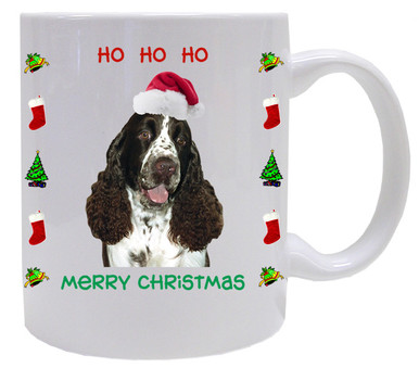 Springer Spaniel Christmas Mug