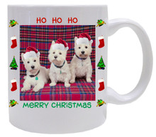 West Highland Terrier Christmas Mug