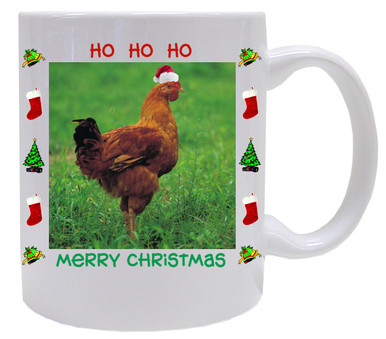 Chicken Christmas Mug