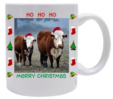 Cow Christmas Mug