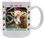 Cow Christmas Mug