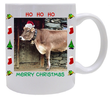 Cow Christmas Mug