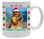 Chipmunk Christmas Mug