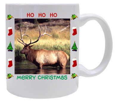 Elk Christmas Mug
