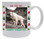 Mountain Goat Christmas Mug