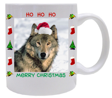 Wolf Christmas Mug