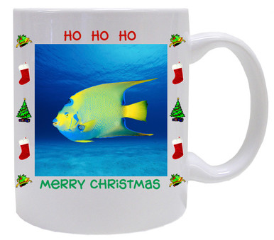 Angelfish Christmas Mug