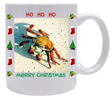 Crab Christmas Mug