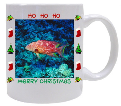 Grouper Christmas Mug