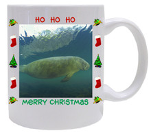 Manatee Christmas Mug