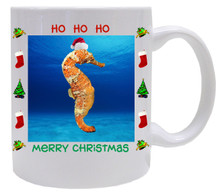 Seahorse Christmas Mug