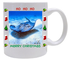 Stingray Christmas Mug
