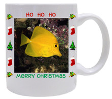 Yellow Tang Christmas Mug
