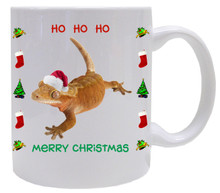 Gecko Christmas Mug