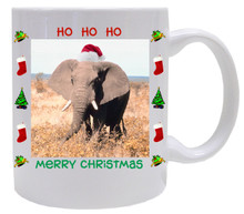 Elephant Christmas Mug