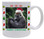 Gorilla Christmas Mug