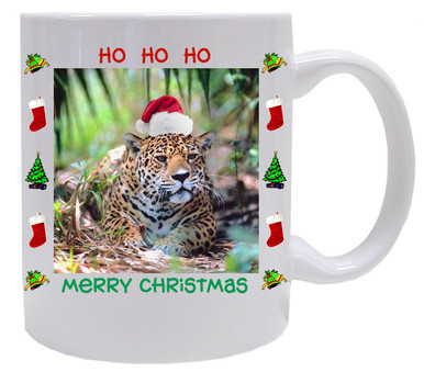Jaguar Christmas Mug