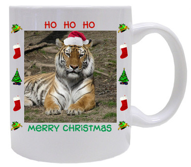 Tiger Christmas Mug