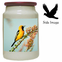 Oriole Canister Jar