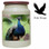 Peacock Canister Jar