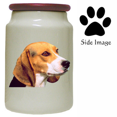 Beagle Canister Jar
