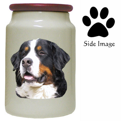 Bernese Mountain Dog Canister Jar