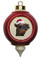 Camel Victorian Red and Gold Christmas Ornament