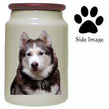 husky cookie jar