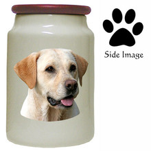 Yellow Labrador Retriever Canister Jar