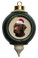 Labrador Retriever Victorian Green & Gold Christmas Ornament