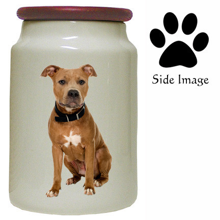 pitbull cookie jar