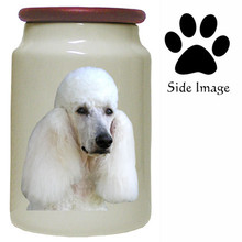 Poodle Canister Jar