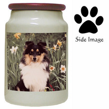 Shetland Sheepdog Canister Jar