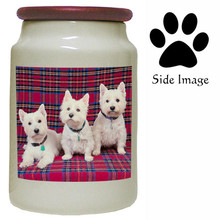 West Highland Terrier Canister Jar