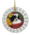 Cavalier King Charles Porcelain Christmas Ornament