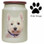 West Highland Terrier Canister Jar