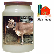 Cow Canister Jar