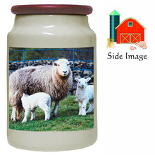 Lamb Canister Jar