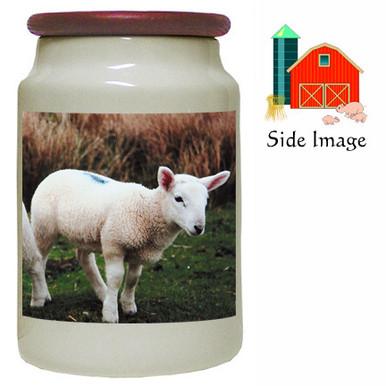 Lamb Canister Jar