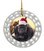 Gorilla Porcelain Christmas Ornament