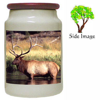 Elk Canister Jar