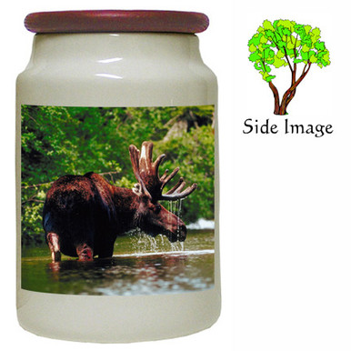 Moose Canister Jar