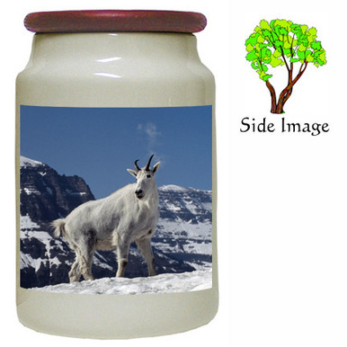 Mountain Goat Canister Jar