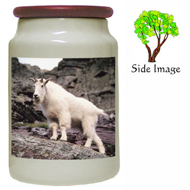 Mountain Goat Canister Jar